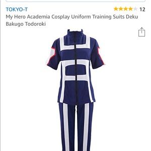 My Hero Academia Gym outfit